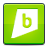 Social, Brightkite, flag LawnGreen icon