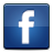 Social, social media, Facebook DarkSlateBlue icon