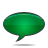 green, Bubble, speech ForestGreen icon