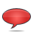red, Bubble, speech Crimson icon