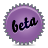 splash, beta, violet Black icon