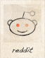 Reddit AntiqueWhite icon
