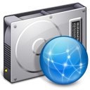 File, drive, Server DarkGray icon
