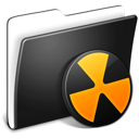Folder, Burnable DarkSlateGray icon