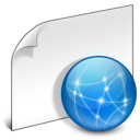 internet, generic, File, network WhiteSmoke icon