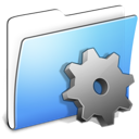 smooth, Folder, Developer, Aqua LightSkyBlue icon