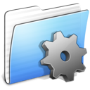 Developer, stripped, Folder, Aqua LightSkyBlue icon