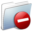 Folder, stripped, Graphite, private LightSteelBlue icon