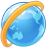 earth, world, Browser Icon