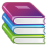 Books, school Purple icon