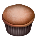 food, Chocolate, cake, muffin Black icon