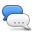 instant, Messaging CornflowerBlue icon