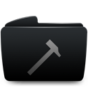 Developers, Folder Black icon
