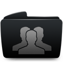 Folder, Groups DarkSlateGray icon