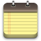 Notes Khaki icon