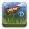 twitter, Echofon, Follow Icon