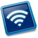 Wifi, wireless, Airport MidnightBlue icon
