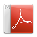 Acrobat reader, adobe, Pdf Black icon