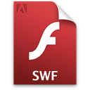 swf, document, File Crimson icon