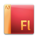 document, Developer, Flash, File Crimson icon