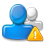 group, warning, person DodgerBlue icon