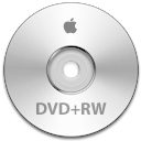 Dvd+rw DarkGray icon