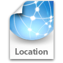 location, generic, File Black icon