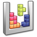 play, Games, Game, tetris Black icon