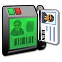Scanner, reader, security Black icon