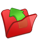 parent, Folder, red Black icon