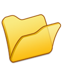 yellow, Folder Khaki icon