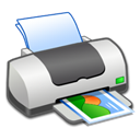 printer, picture Black icon