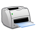 printer, Laser Black icon