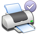 printer, default Black icon