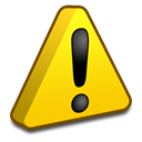 warning, Error Gold icon