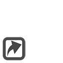 shortcut, overlay DarkSlateGray icon