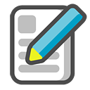 write, document DarkSlateGray icon