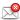 Closed, delete, mail Firebrick icon