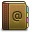 Adress, Book DarkOliveGreen icon