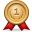 Prize, medal, award SandyBrown icon