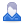 Blue, user Icon