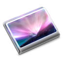 Folder, |, Desktop Black icon