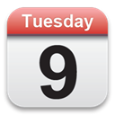 Calendar Gainsboro icon