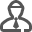 Business man, user, Tie DarkSlateGray icon