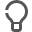 Idea, lightbulb DarkSlateGray icon