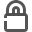 Lock DarkSlateGray icon