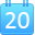 date LightSkyBlue icon