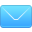 Email, envelope LightSkyBlue icon