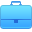 case, suitcase, job, career, Briefcase LightSkyBlue icon