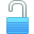 Lock CornflowerBlue icon